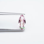 Load image into Gallery viewer, Marquise lab grown champagne sapphire
