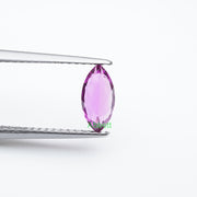 Marquise lab grown kunzite sapphire