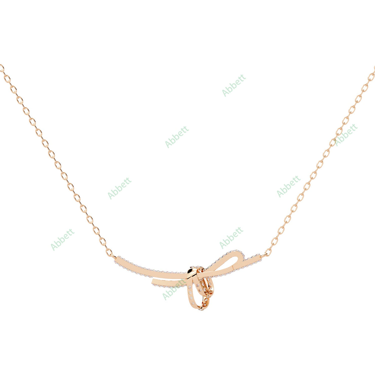 Bow Designer Necklace NEBO1286