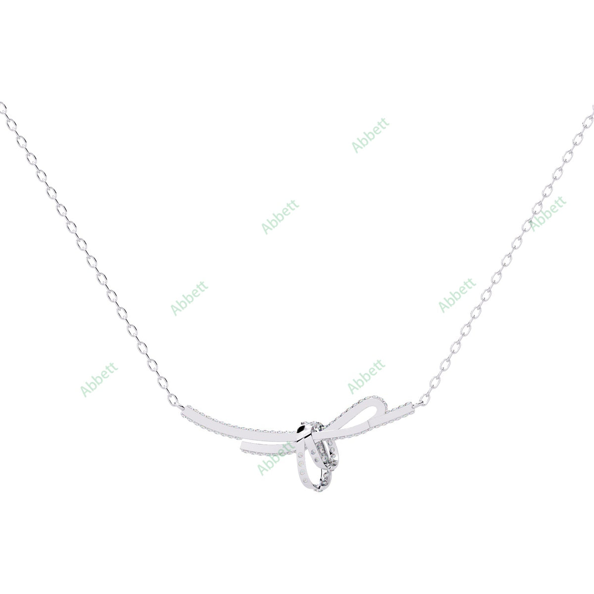 Bow Designer Necklace NEBO1286