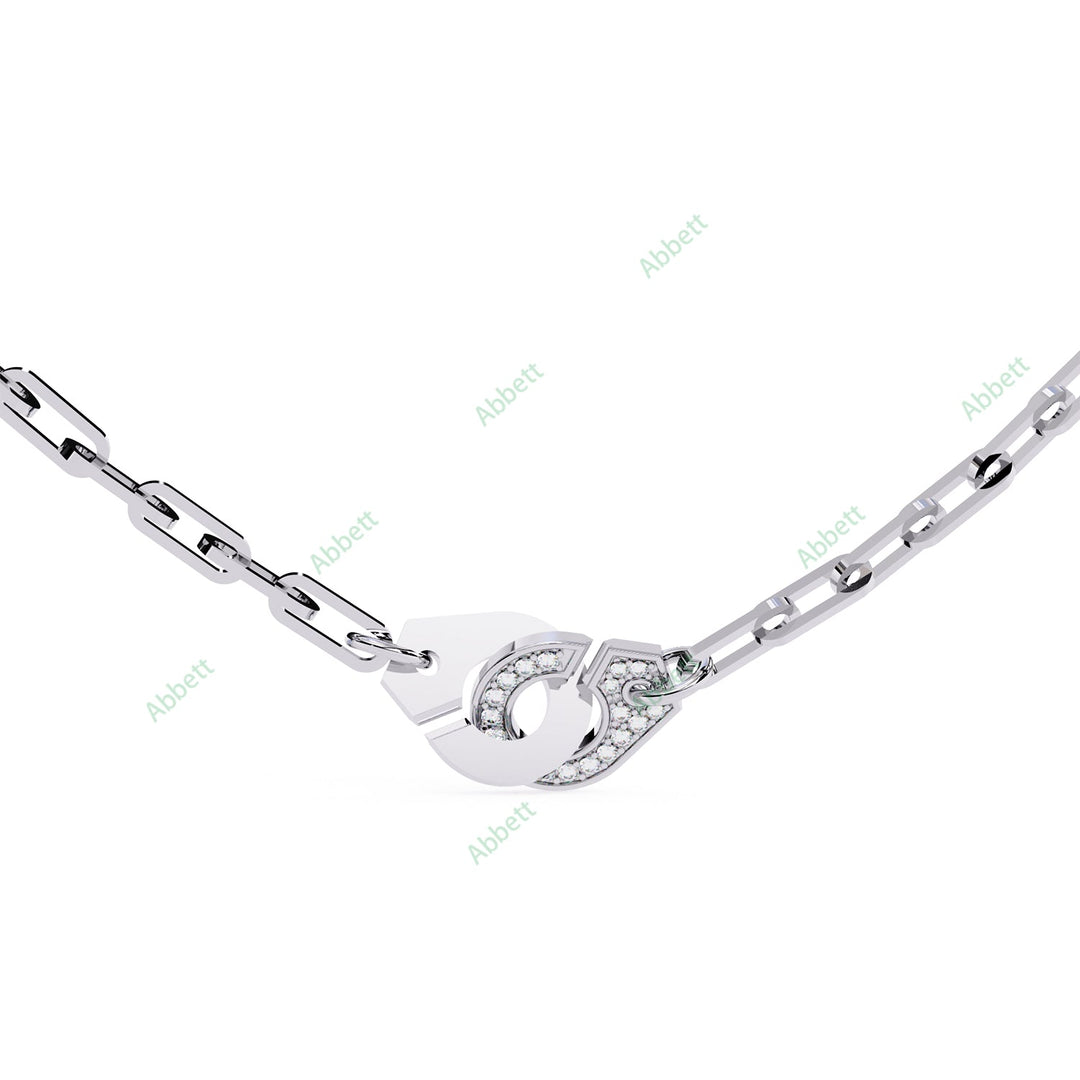 Round Clasp Necklace NECL1284