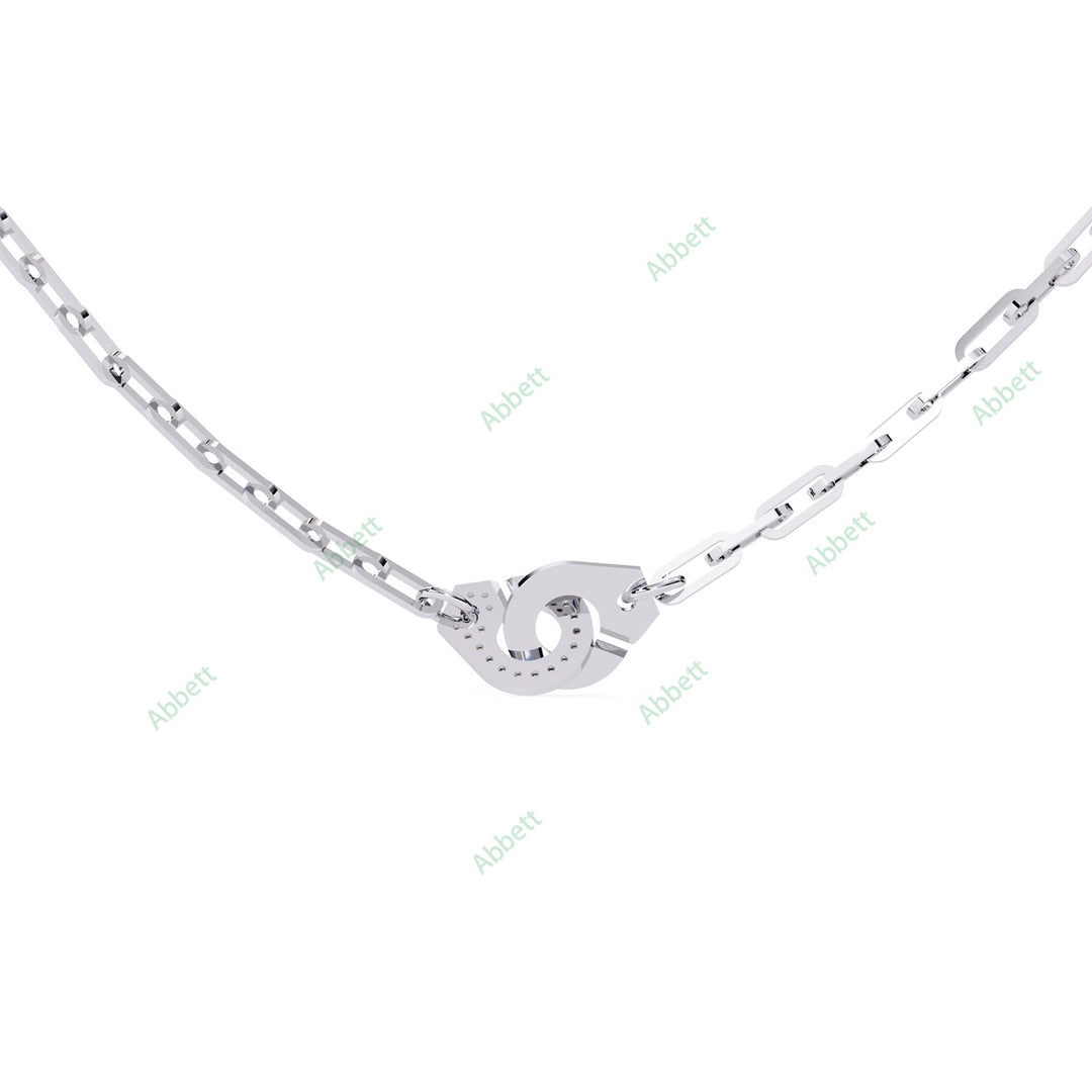 Round Clasp Necklace NECL1284