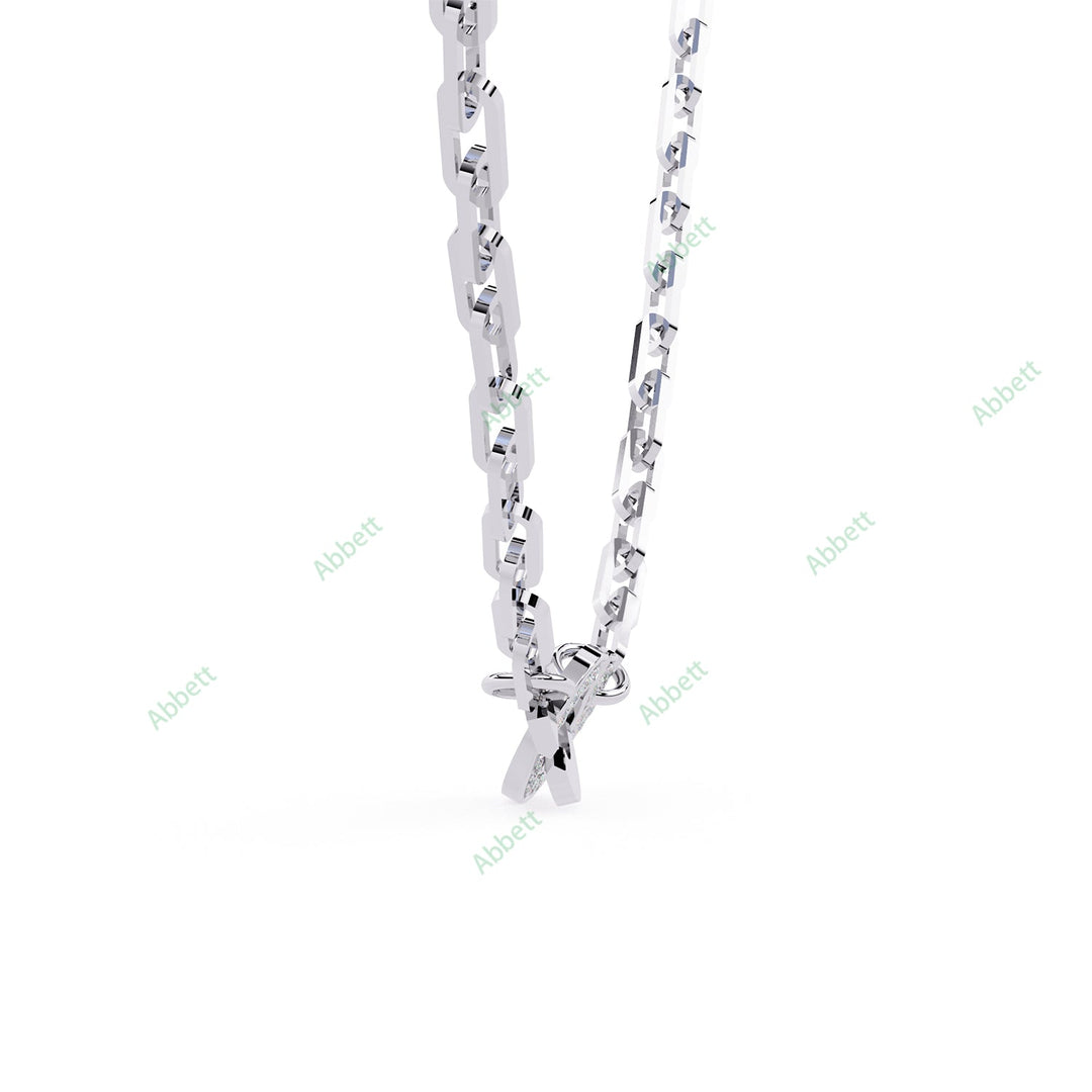 Round Clasp Necklace NECL1284