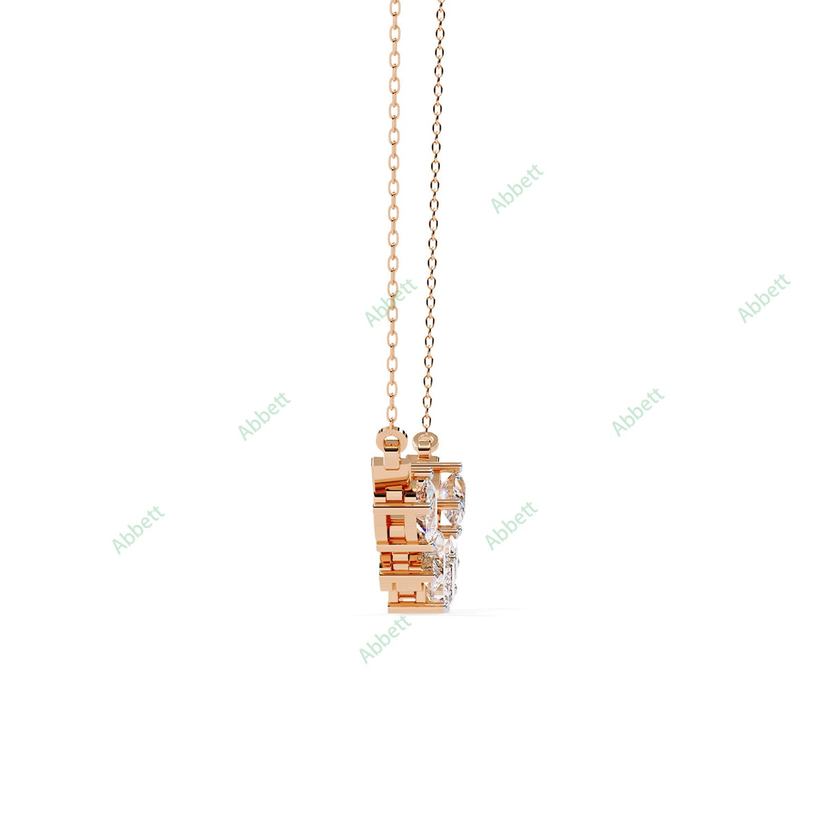 Curved Bar Necklace NECU1296