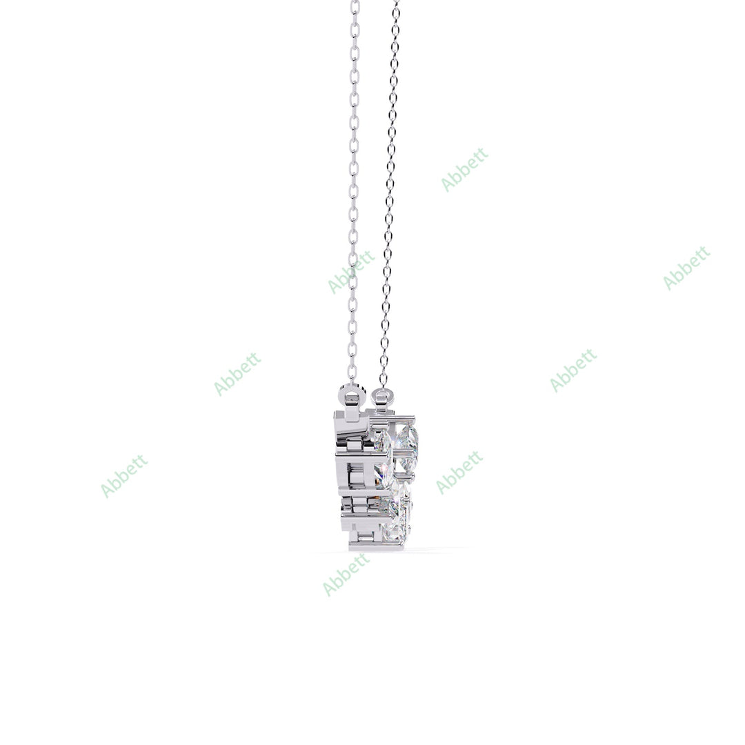 Multi  Curved Bar Necklace NECU1296