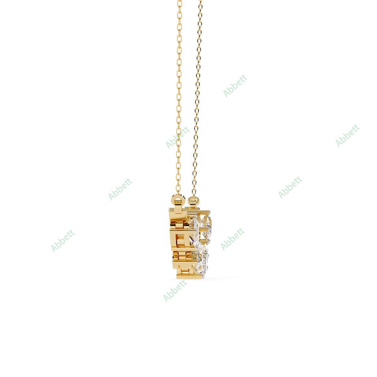 Curved Bar Necklace NECU1296