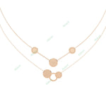 Load image into Gallery viewer, Round Layered Necklace NELA1279
