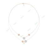 Load image into Gallery viewer, Round Layered Necklace NELA1279
