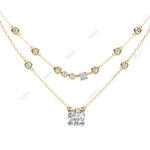 Load image into Gallery viewer, Round Layered Necklace NELA1280
