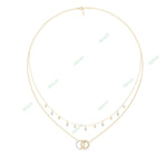 Load image into Gallery viewer, Round Layered Necklace NELA1282
