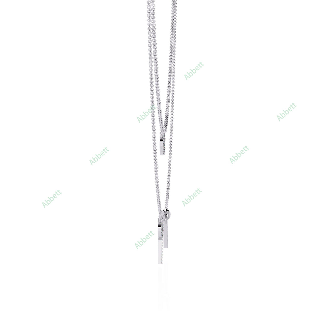 Round Layered Necklace NELA1287