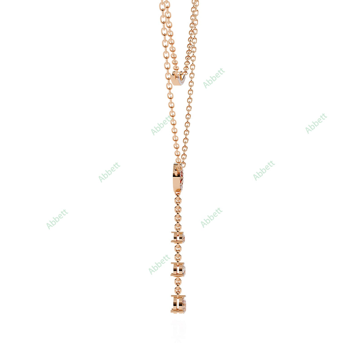 Lariat Layered Necklace NELA1290