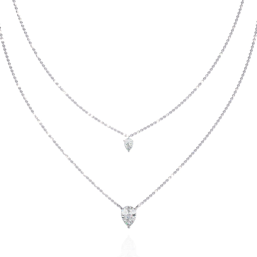Pear Layered Necklace NELA1291