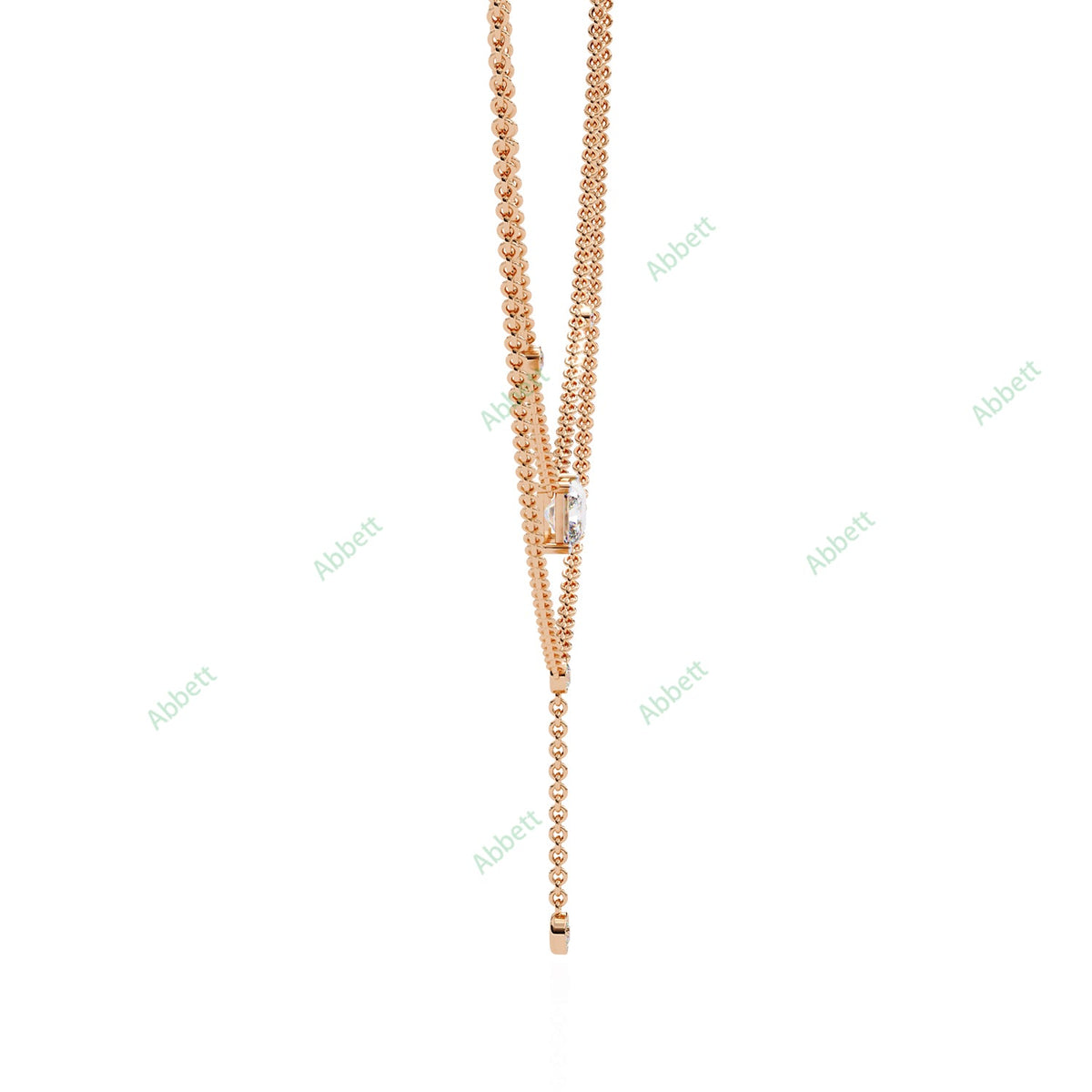 Drop Layered Necklace NELA1293