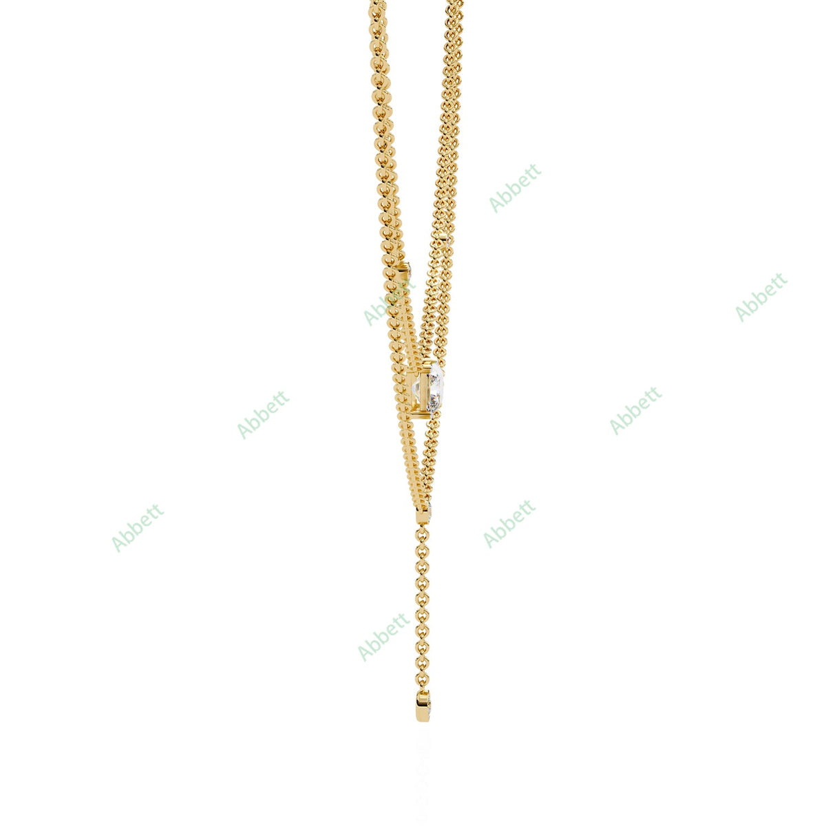 Drop Layered Necklace NELA1293