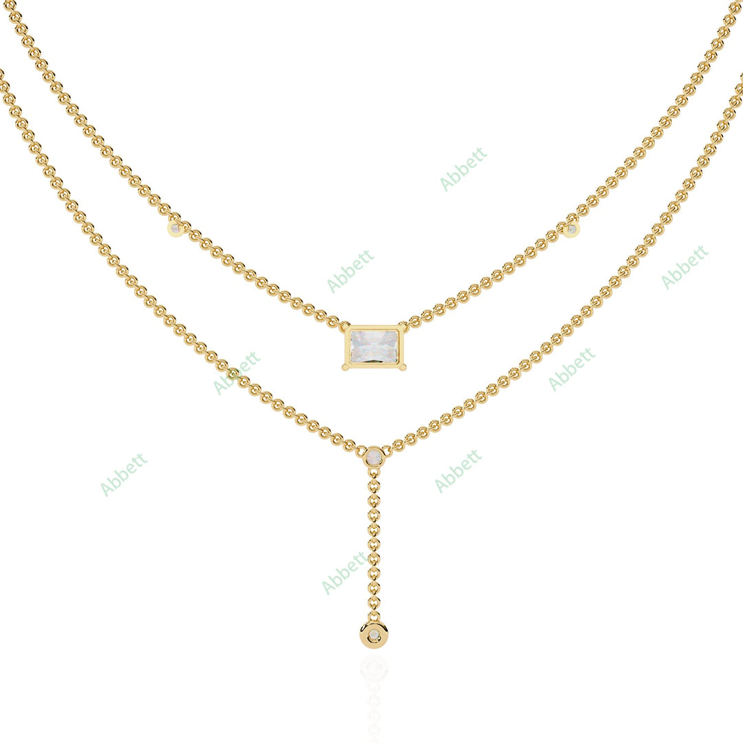 Multi  Layered Necklace NELA1293