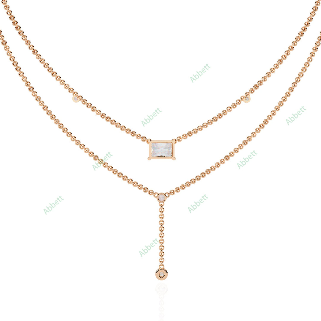 Multi  Layered Necklace NELA1293