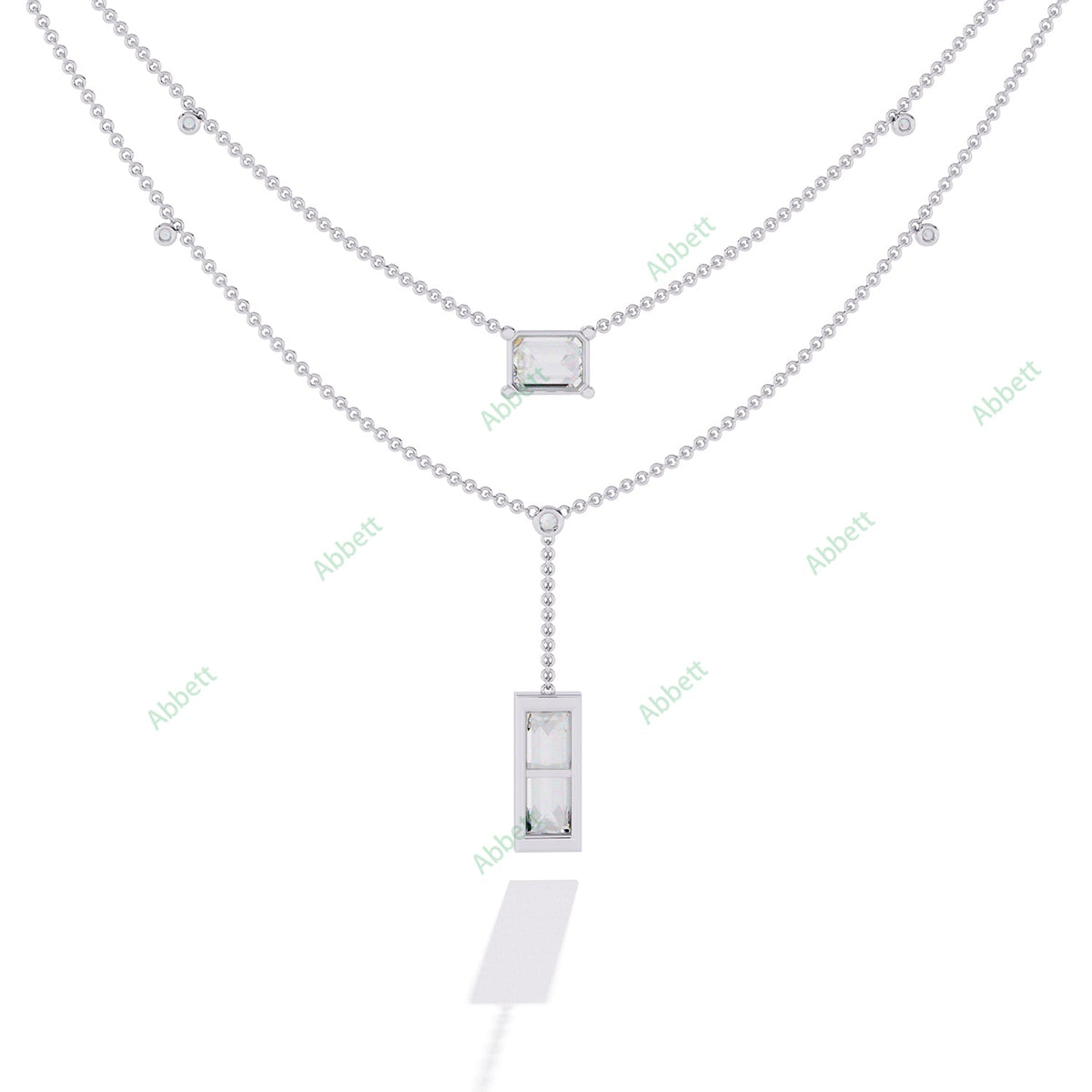 Drop Layered Necklace NELA1294