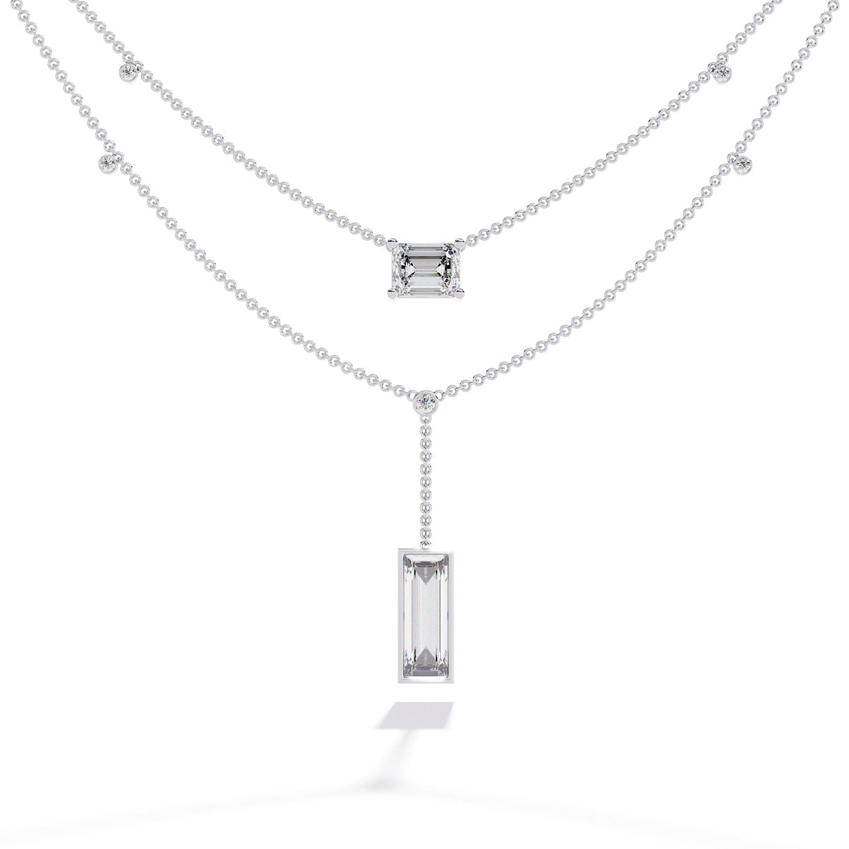 Drop Layered Necklace NELA1294