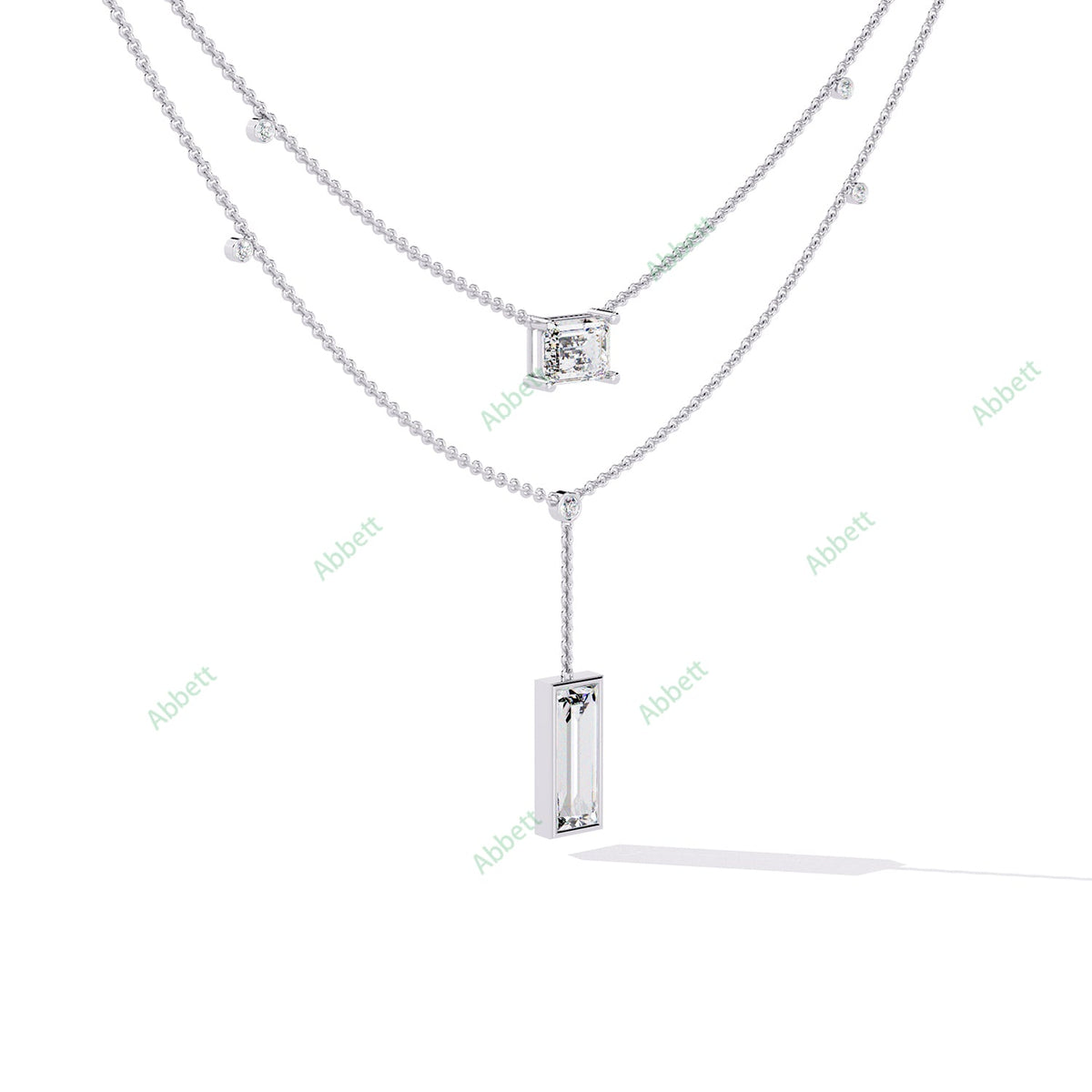 Drop Layered Necklace NELA1294