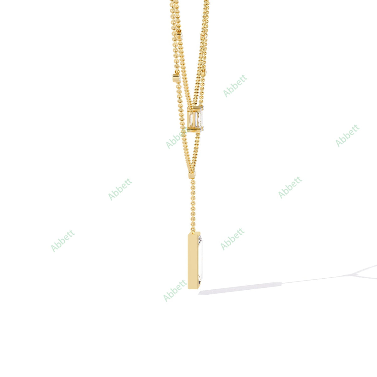 Drop Layered Necklace NELA1294