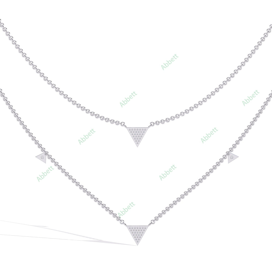 Round Layered Necklace NELA1304