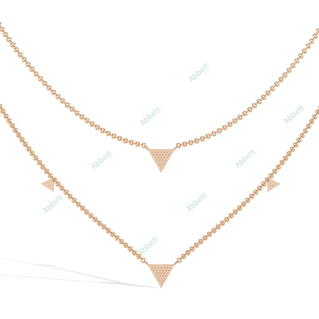 Round Layered Necklace NELA1304