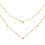 Load image into Gallery viewer, Round Layered Necklace NELA1304
