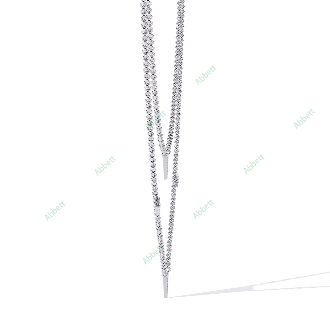 Round Layered Necklace NELA1304