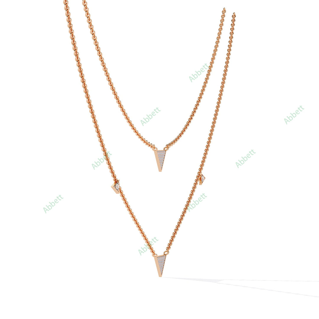 Round Layered Necklace NELA1304
