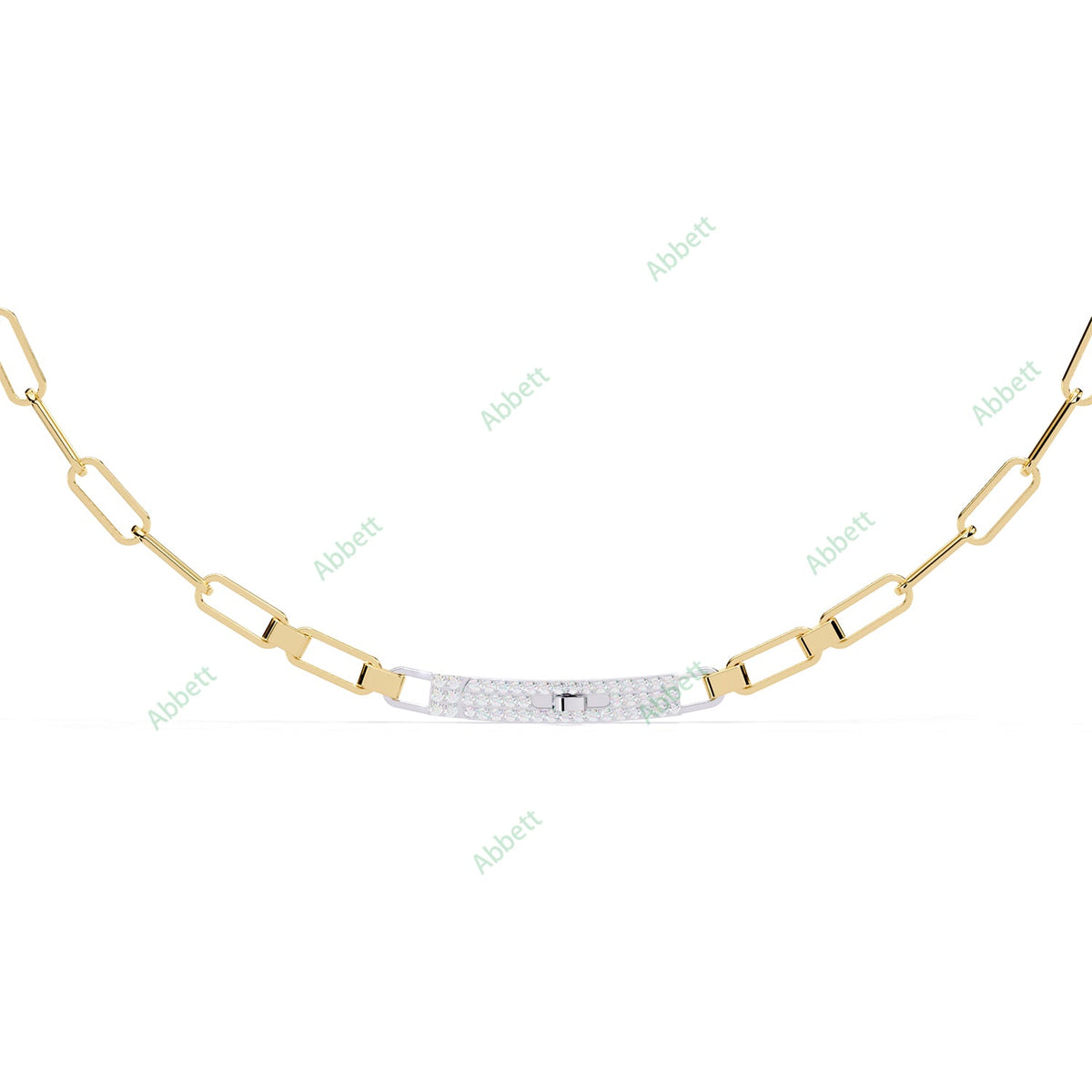 Lock Fashion Necklace NELO1285