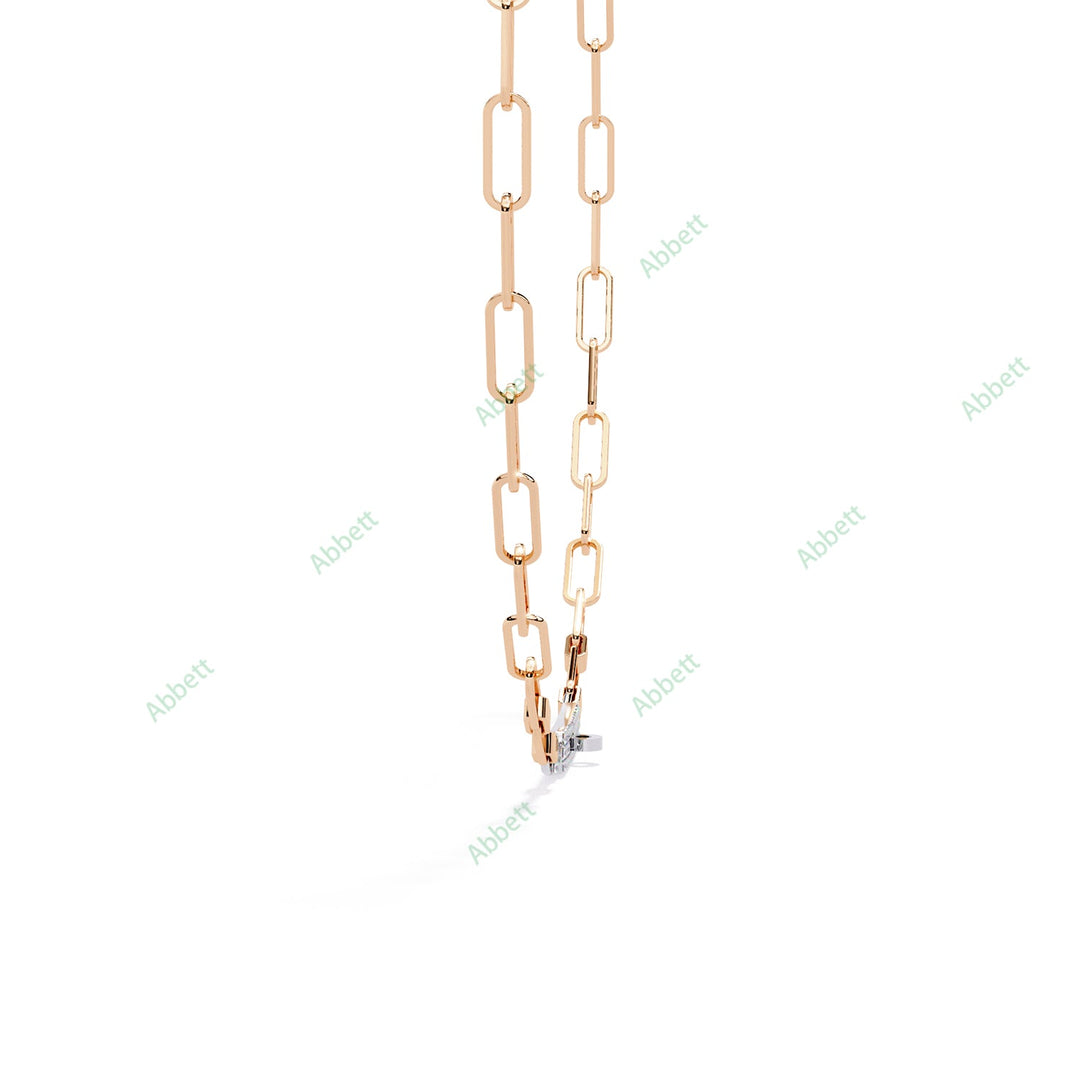 Round Lock Necklace NELO1285
