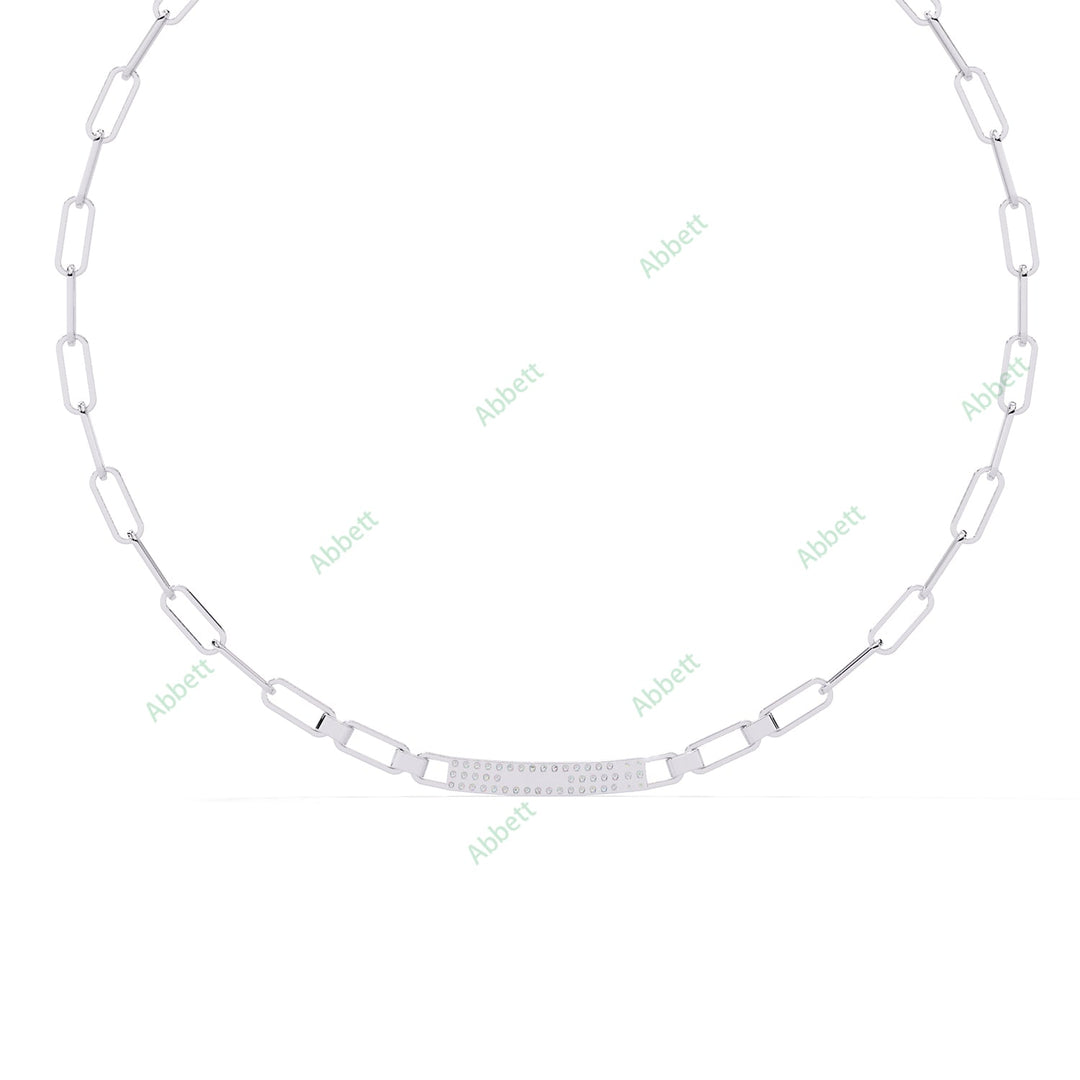 Round Lock Necklace NELO1285