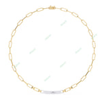 Load image into Gallery viewer, Round Lock Necklace NELO1285
