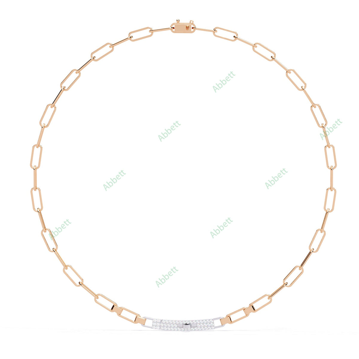 Lock Fashion Necklace NELO1285