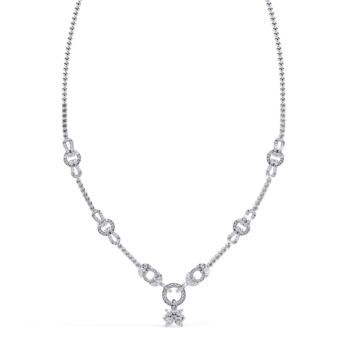 Round Station Necklace NEPR1303
