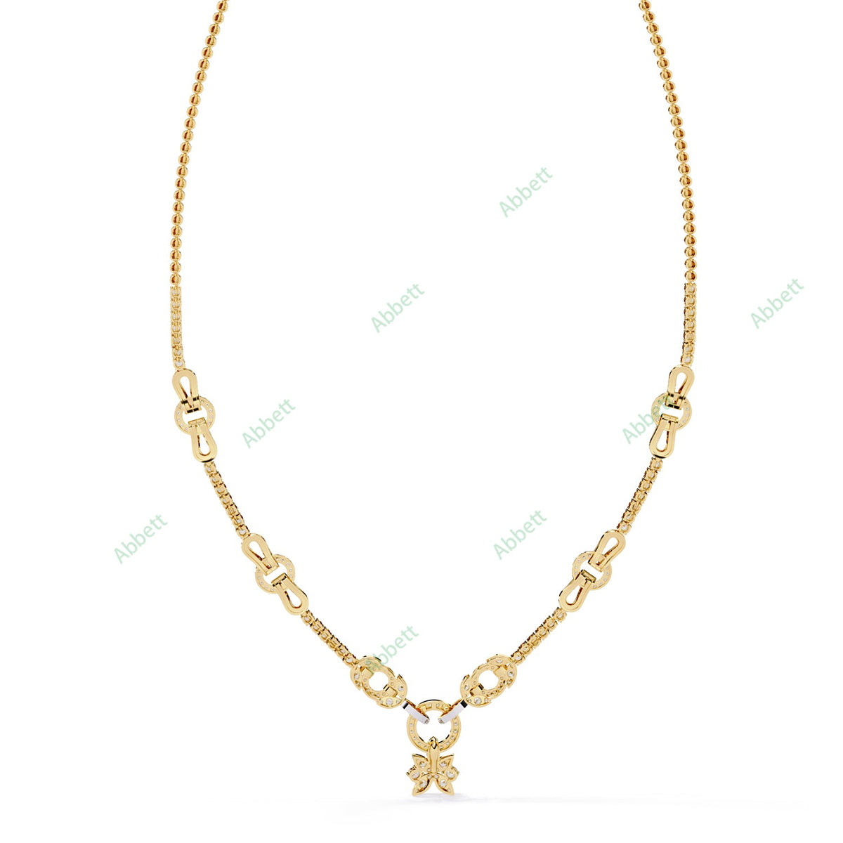 Station Necklace NEPR1303