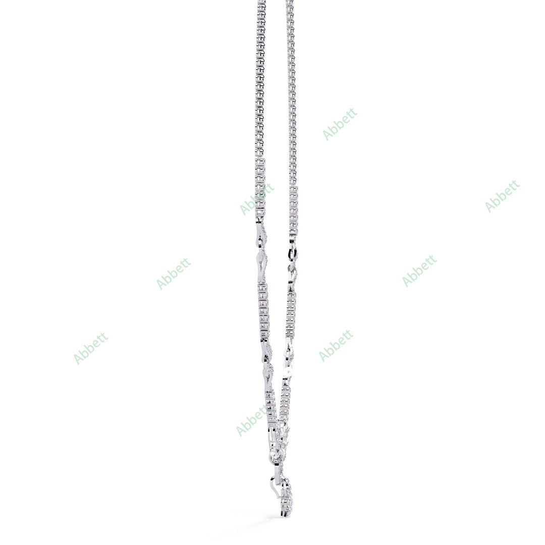 Round Station Necklace NEPR1303