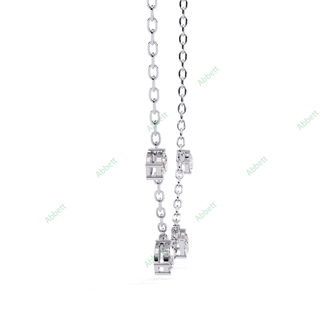 Oval Station Necklace NEST1281