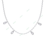 Load image into Gallery viewer, Oval Station Necklace NEST1281
