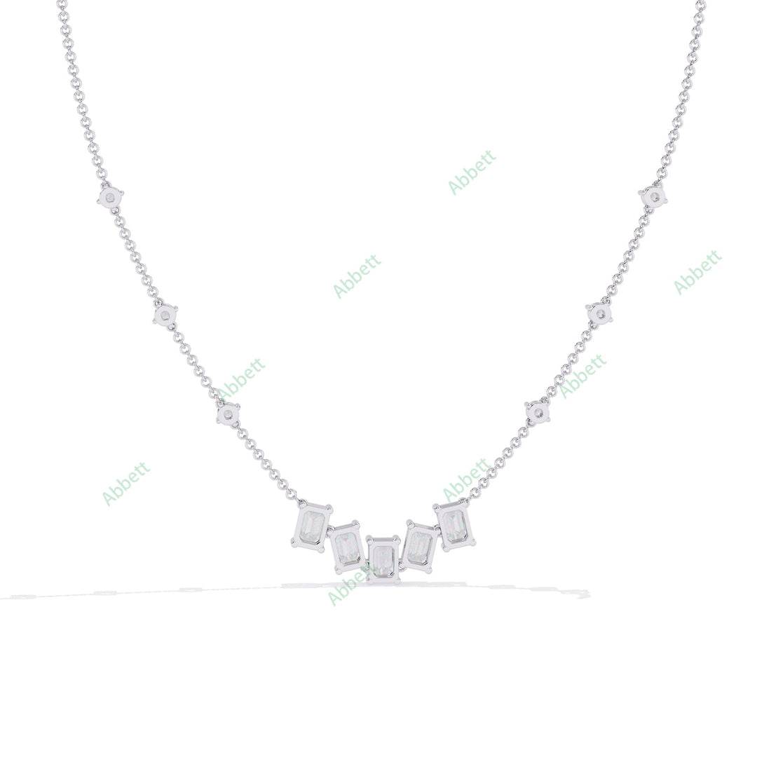 Emerald Stardust Necklace NEST1283