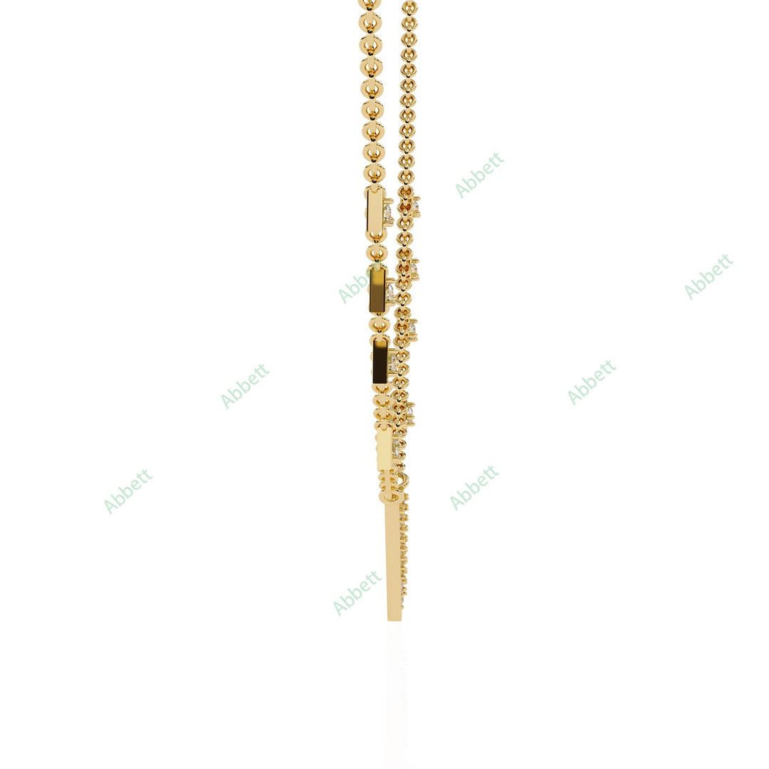 Round Station Necklace NEST1289