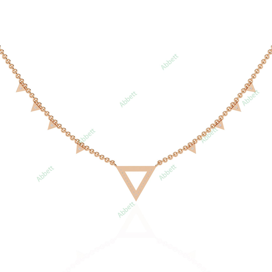 Round Station Necklace NEST1289