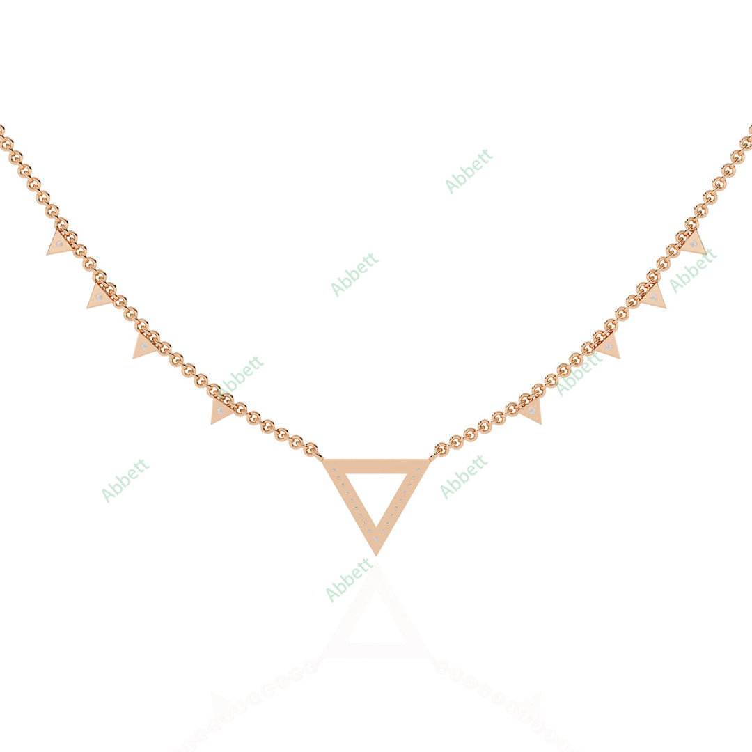 Round Station Necklace NEST1289