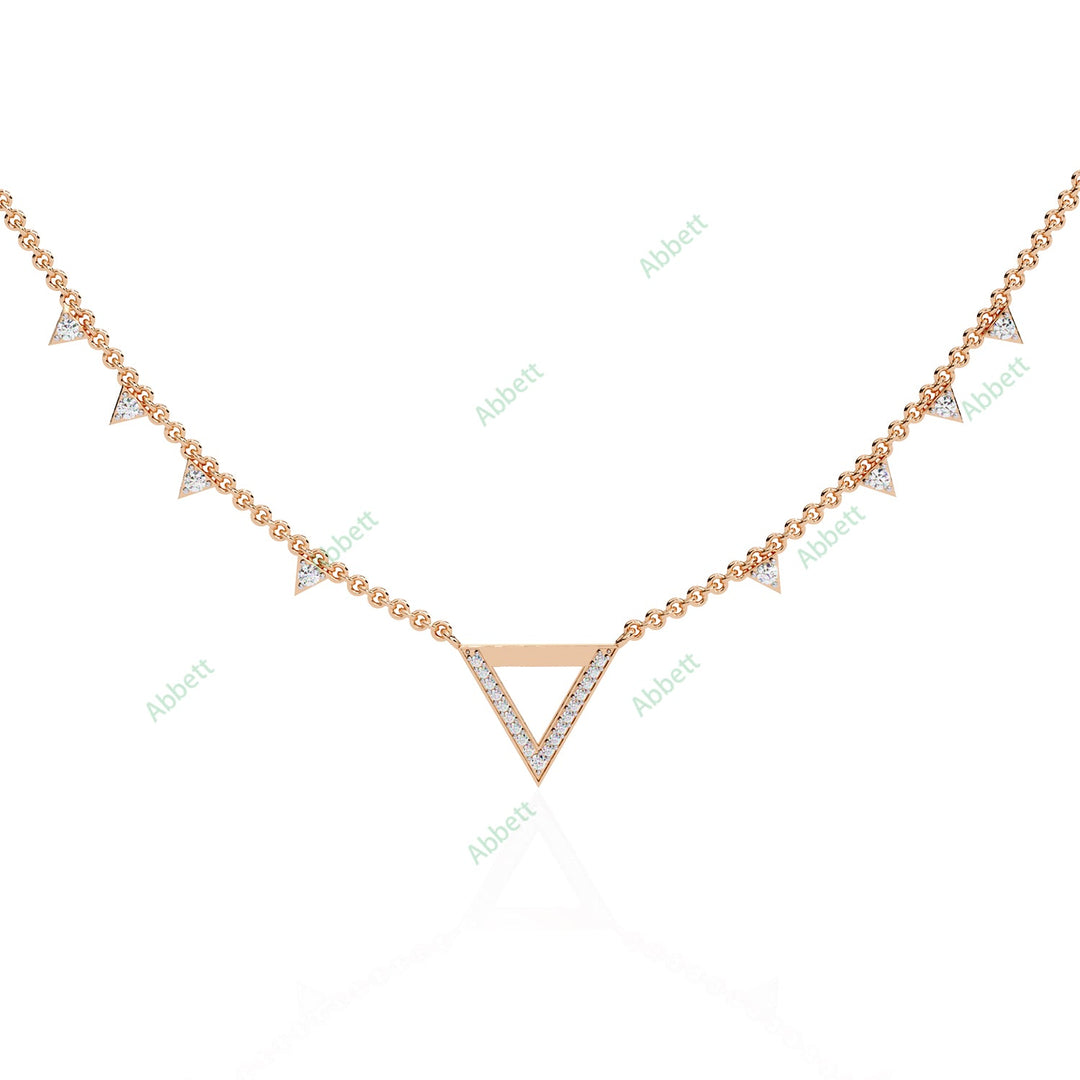 Round Station Necklace NEST1289