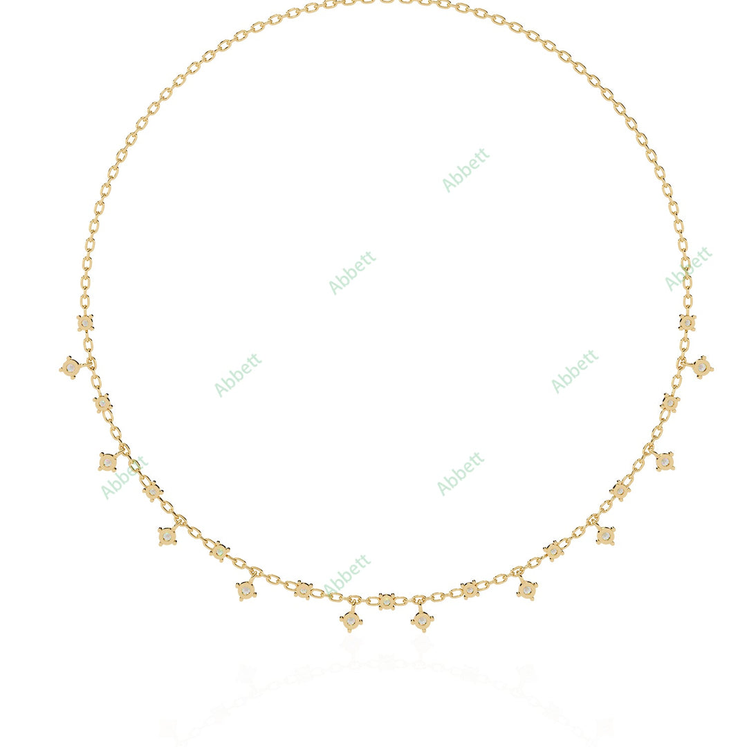 Round Station Necklace NEST1301