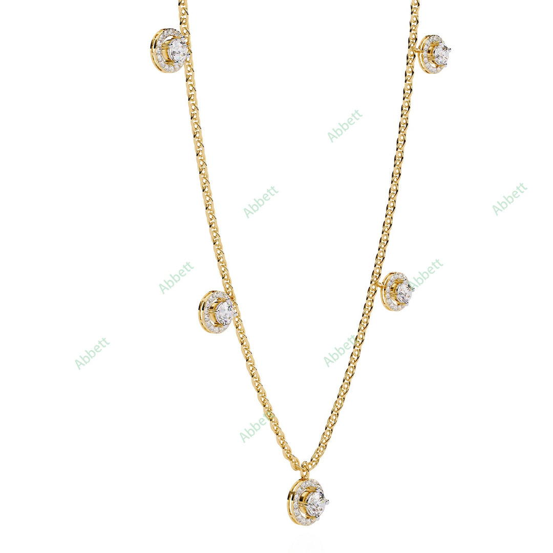 Round Station Necklace NEST1302