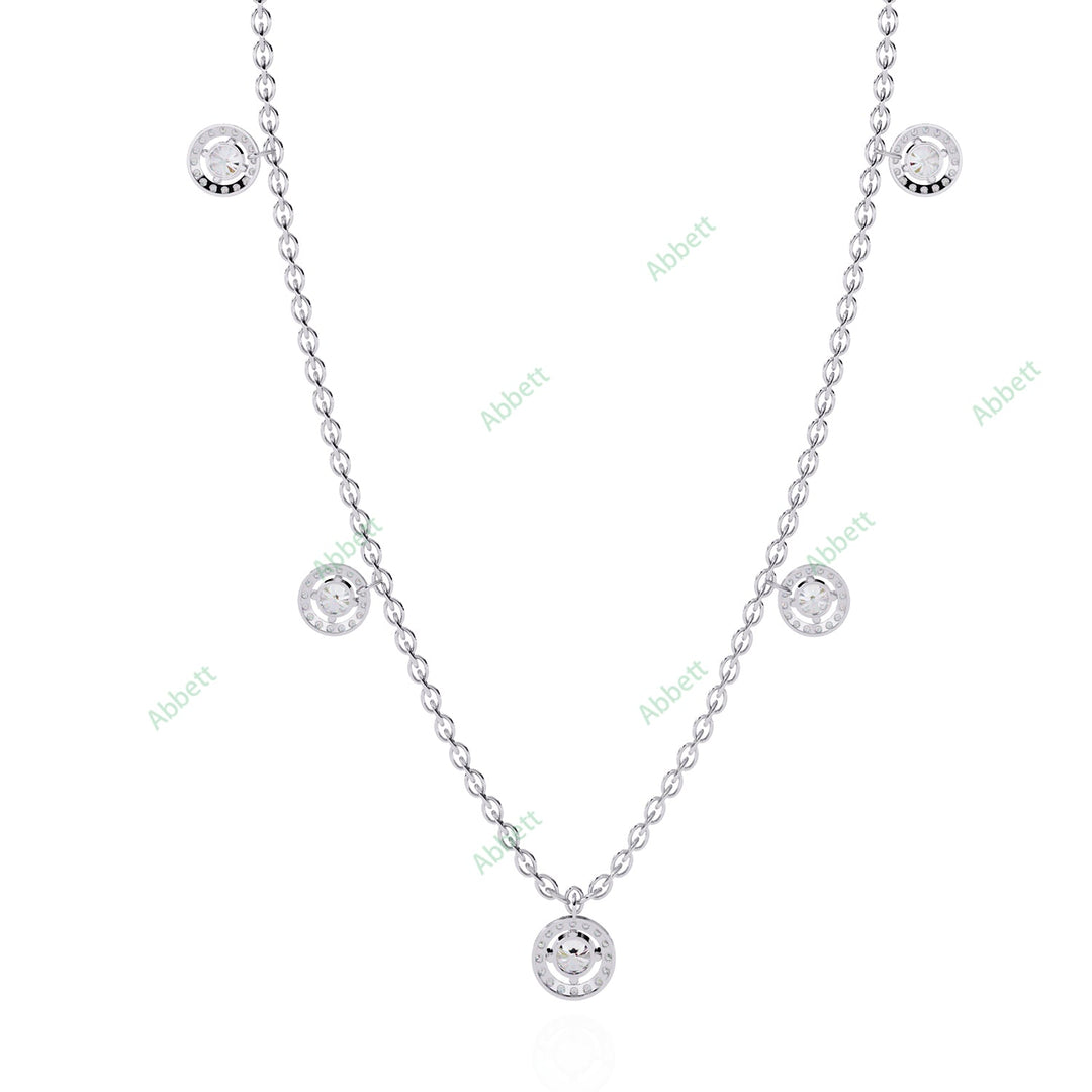 Round Station Necklace NEST1302