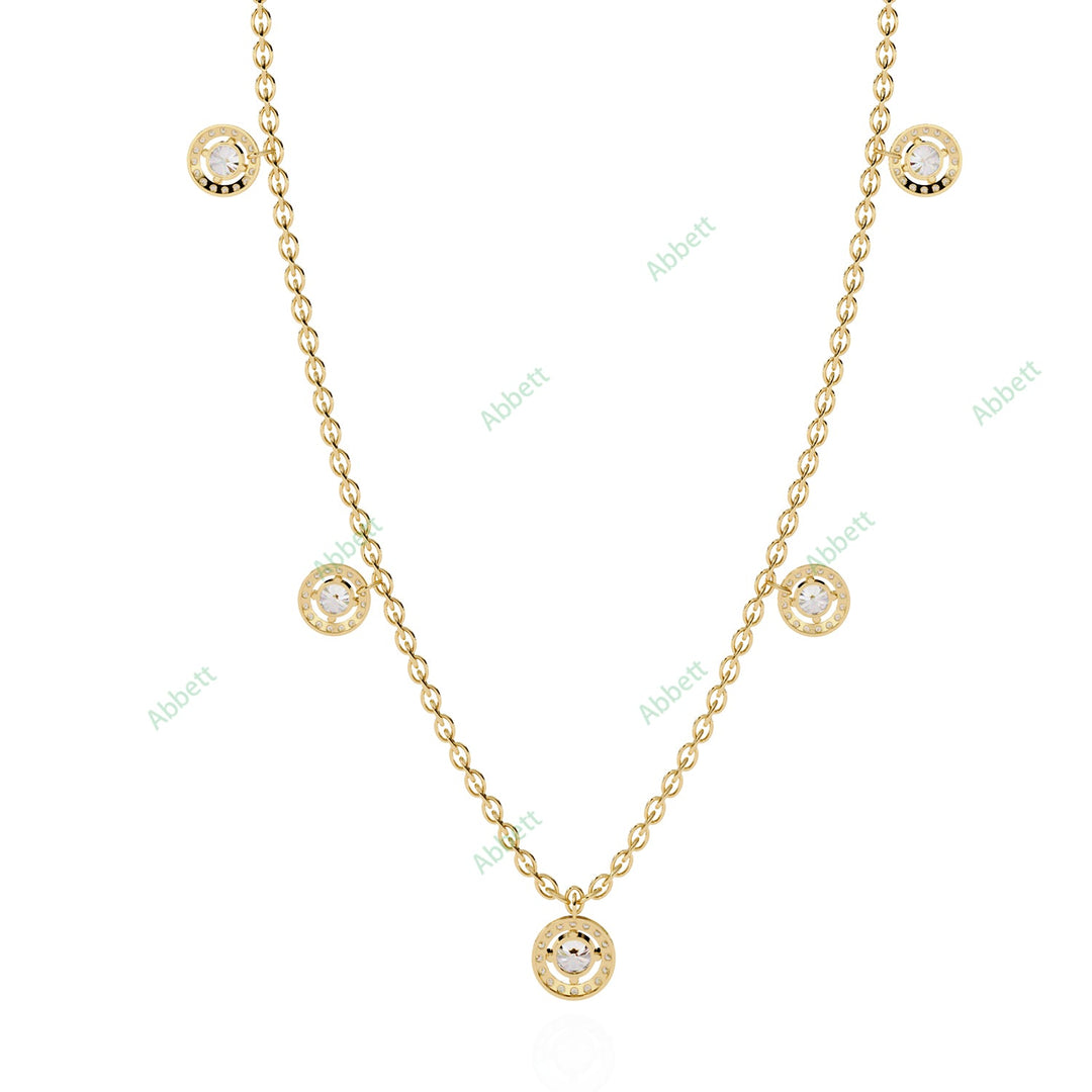 Round Station Necklace NEST1302