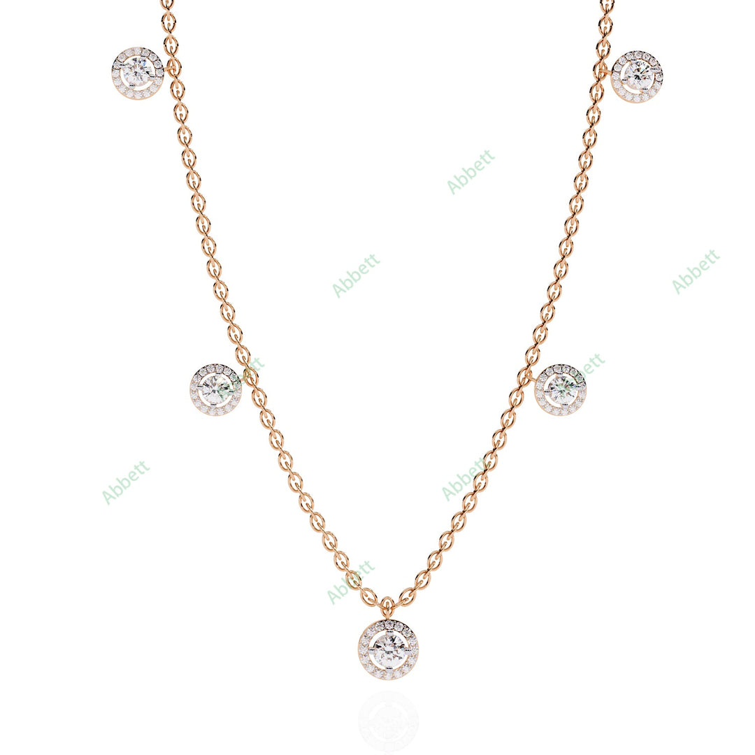 Round Station Necklace NEST1302